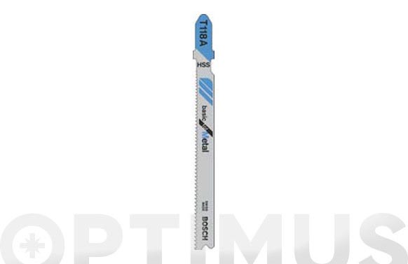 HOJA SIERRA CALAR BASIC   T-118A METAL.