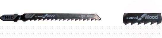 HOJA SIERRA CALAR SPEED T-144D MADERA 100 MM 5 UNIDADES 2608630040 1