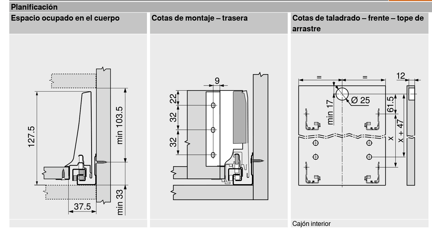 ADAPTADOR GRIS TRASERA Z30K000S (JGO) 2