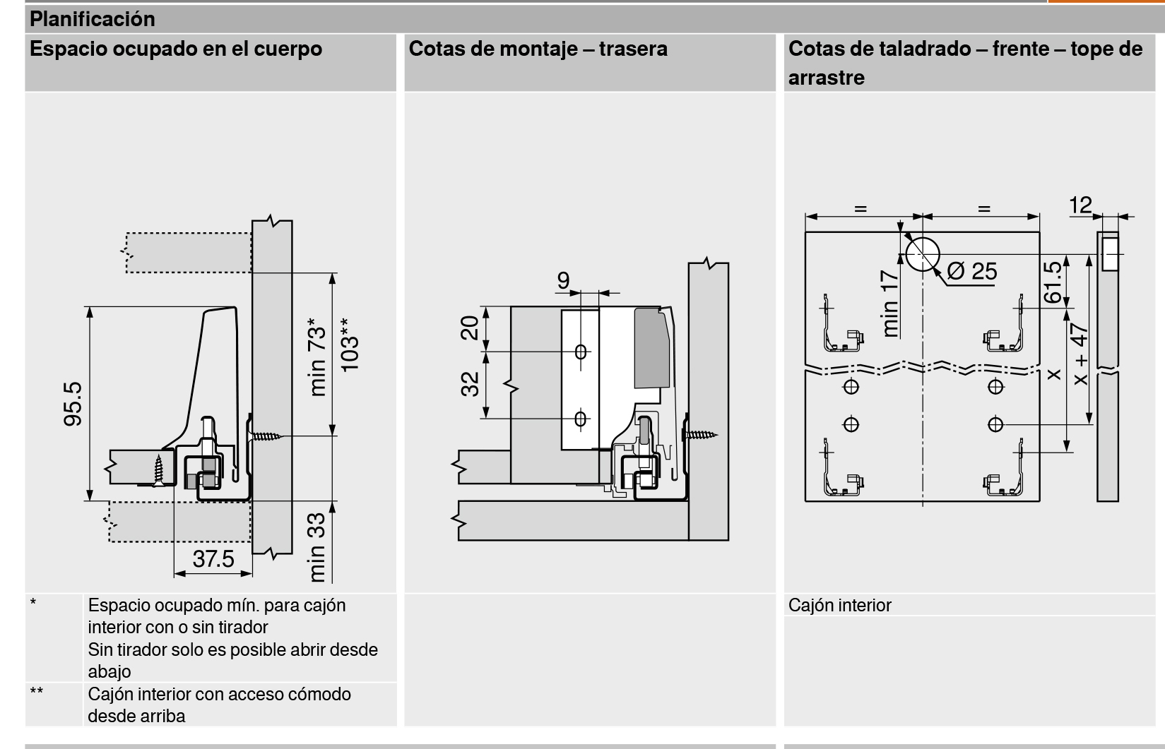 ADAPTADOR BLANCO TRASERA Z30M0002S (JGO) 2