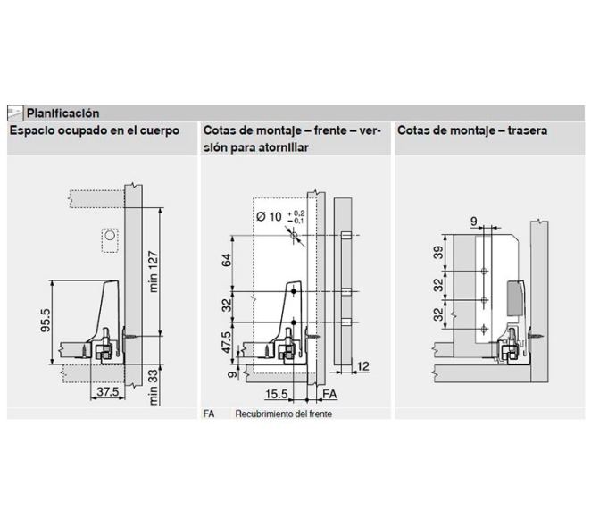 ADAPTADOR BLANCO TRASERA Z30C000S (JGO) 2