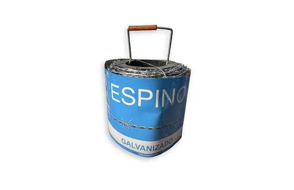 ALAMBRE DE ESPINO GALVANIZ250 M