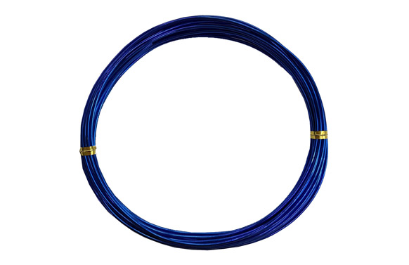 ALAMBRE ALUMINIO ROLLO AZUL 1,5 MM X 5 M 39095 1