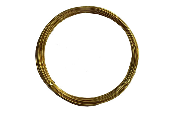 ALAMBRE ALUMINIO ROLLO ORO 1,5 MM X 5 M 39097 1