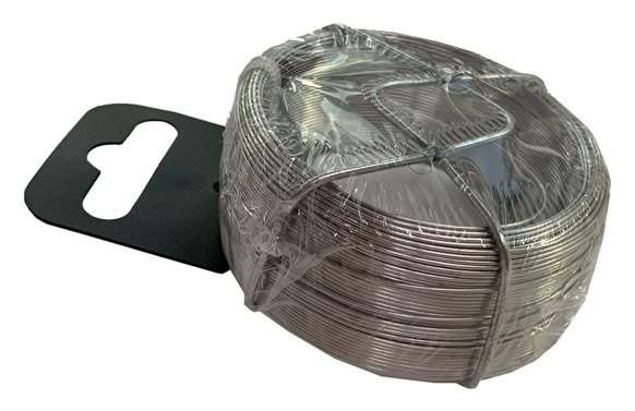 ALAMBRE INOXIDABLE EN BOBINA Nº 3 0,8 MM X 50 M 39106 1