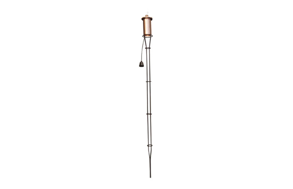 ANTORCHA DE PIE ACERO 150 CM90606-NG-COB 1