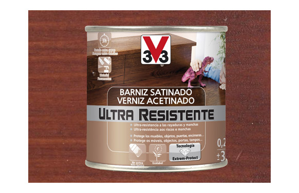 Barniz interior al agua ultra resistente satinado