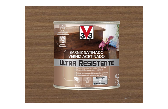 Barniz interior al agua ultra resistente satinado