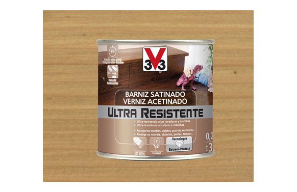 Barniz interior al agua ultra resistente satinado