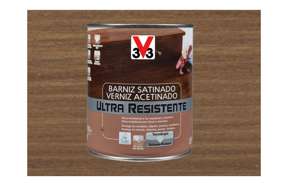 Barniz interior al agua ultra resistente satinado