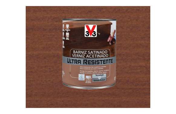 Barniz interior al agua ultra resistente satinado