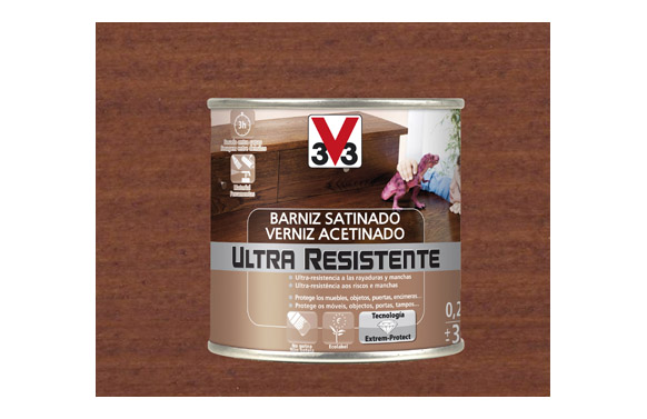 Barniz interior al agua ultra resistente satinado