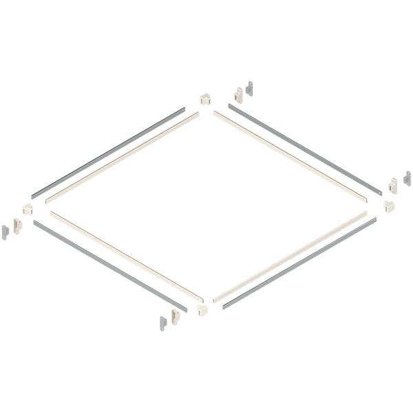BARRAS METAFILE BLUM (JUEGO) BEIGE 2