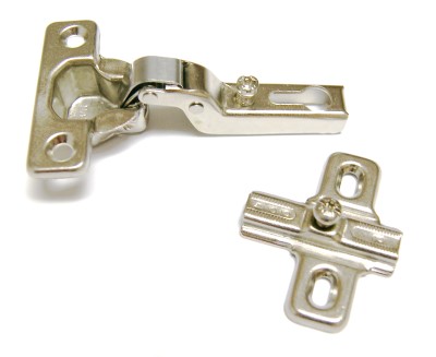 BISAGRA + BASE 26MM 4660721 ACODADA  2-U 1
