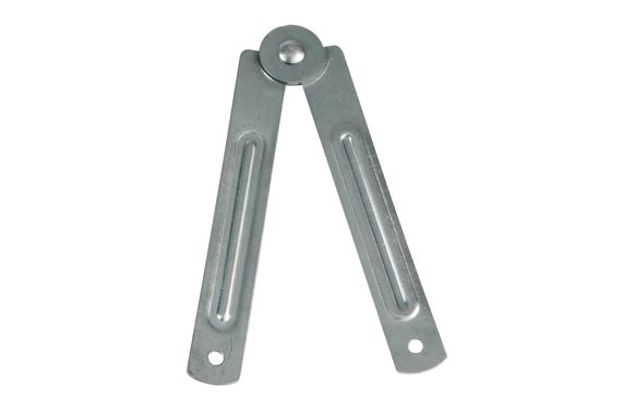 BISAGRA CABALLETE 2 UDS   107 X 15 MM AC
