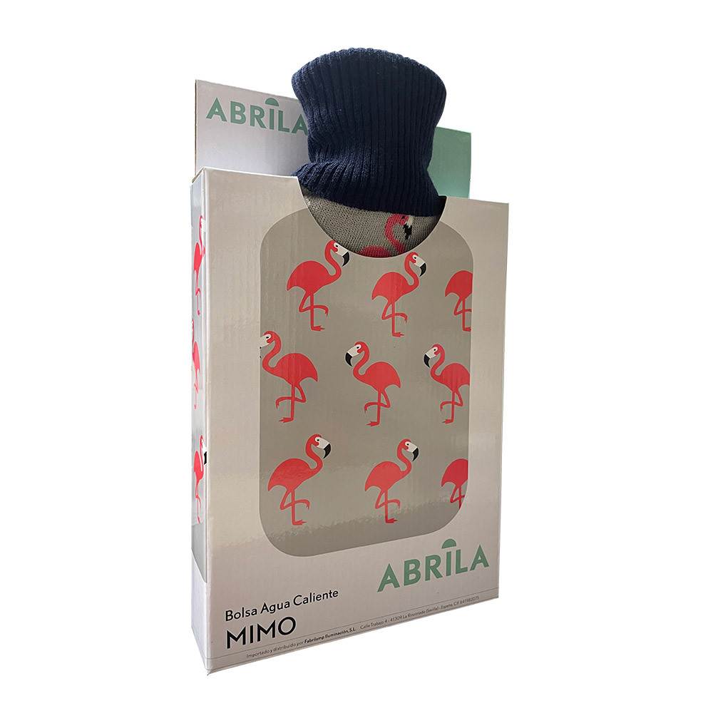 BOLSA AGUA CALIENTE 1,7L MFORRO FLAMENCO 2