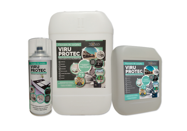 BOTE VIRUPROTEC 125 ML MASCARILLAS