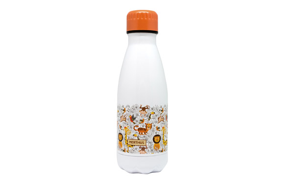 Botella inox termo decorada