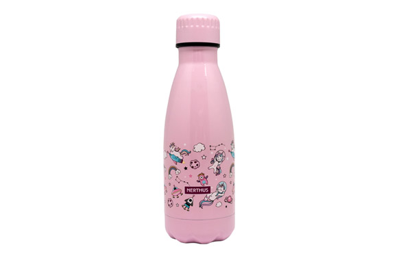 Botella inox termo decorada