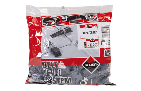 BRIDA 3-12 MM 2 MM 200 UDS DELTA LEVEL SYSTEM 2853 1
