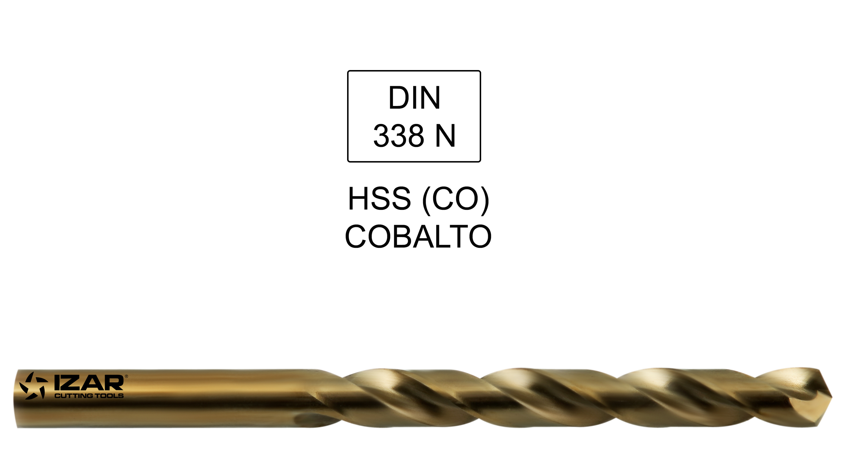 BROCA HSS CO DIN338N 1016 04,50MM 10UN