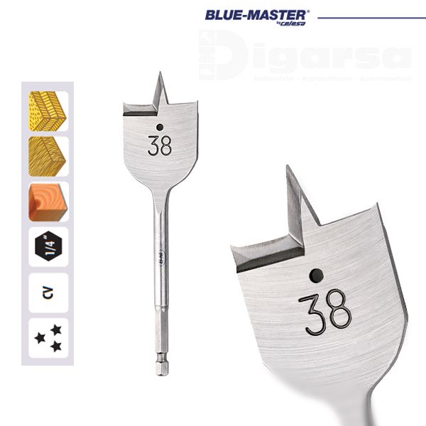 BROCA MADERA STANDARD PLAN40 MM 2