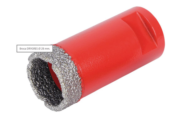 BROCA DIAMANTE DRYGRES Ø 28 MM SUPERPRO 4911 1