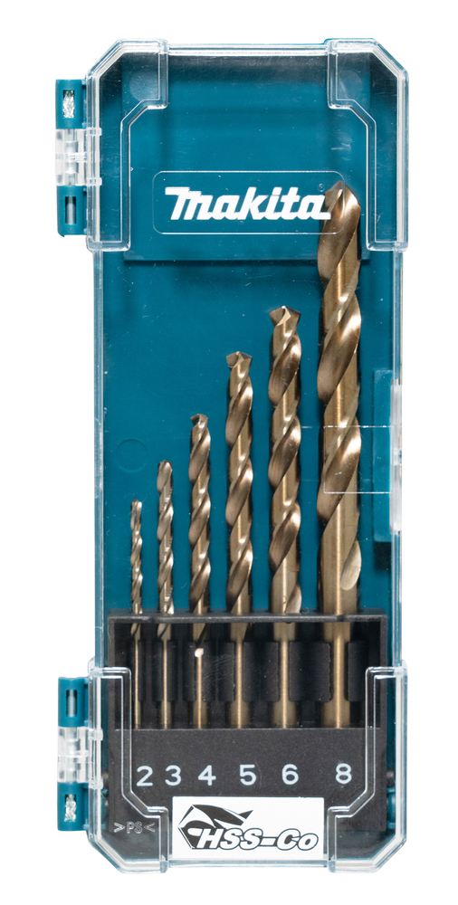Broca cil. hss-co metal 6pz      d-75758