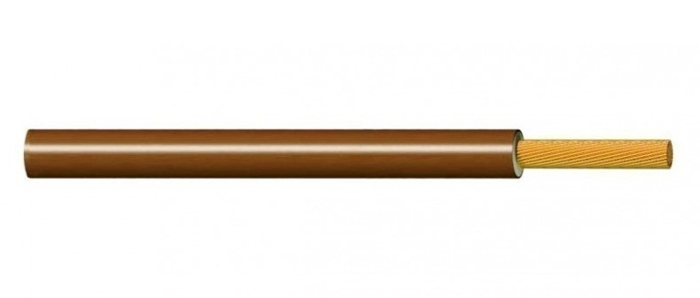 CABLE CONEXION H07V-K CPR 1 X 1,5 MARRON