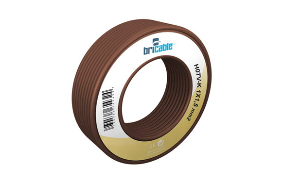 Cable unipolar flexible 1 x 1,5 mm