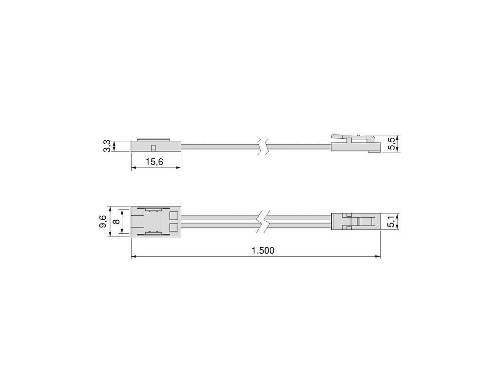CABLE Z P/LYNX 8MM MLD 5207920 2