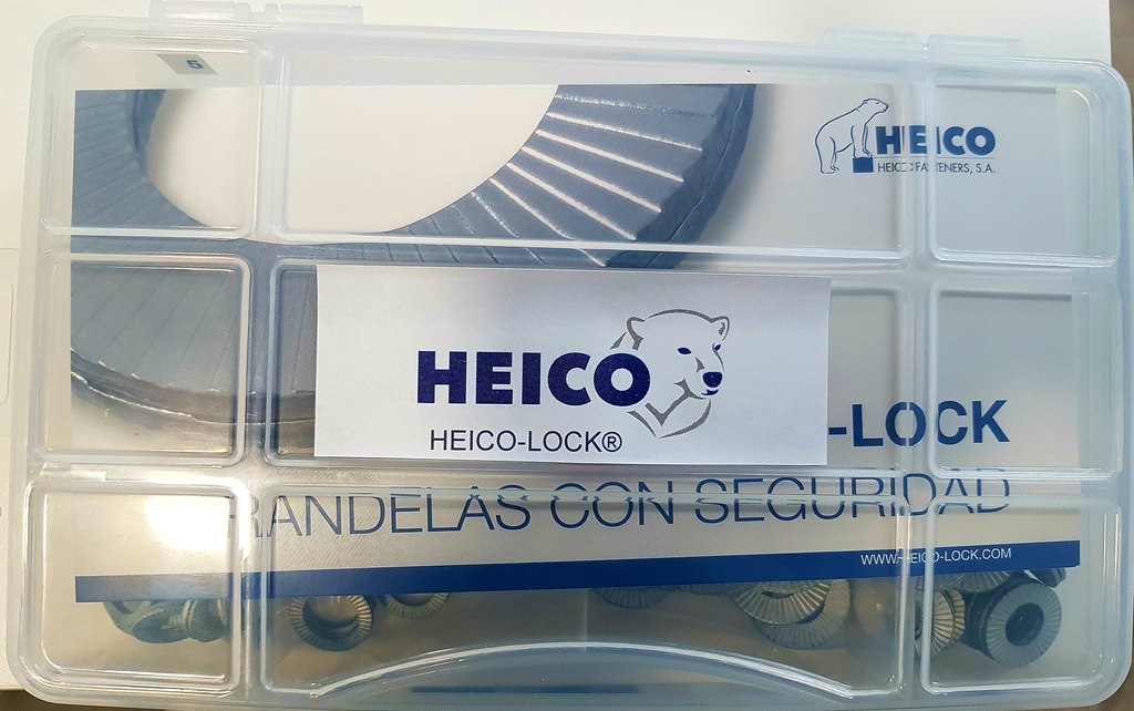 CAJA SURTIDA HEICO-LOCK Nº1 ARANDELAS 2