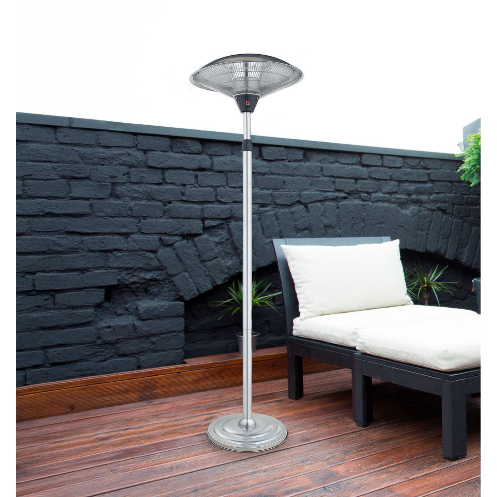 CALEFACTOR EXTERIOR 2000W 2 POT. ANTIV. 2