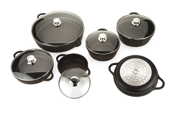 CAZUELA BAJA BLACK INDUCTION4135/25-24CM
