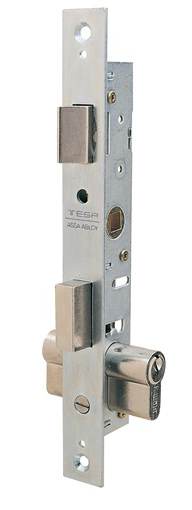 CERRADURA METALICA 2200-15 ENTRADA 13,5MM PICAPORTE-PALANCA H.CINCADO SIN ESCUDO, NI CERRADERO 220015HZ 1