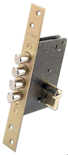 Cerradura seguridad embutir