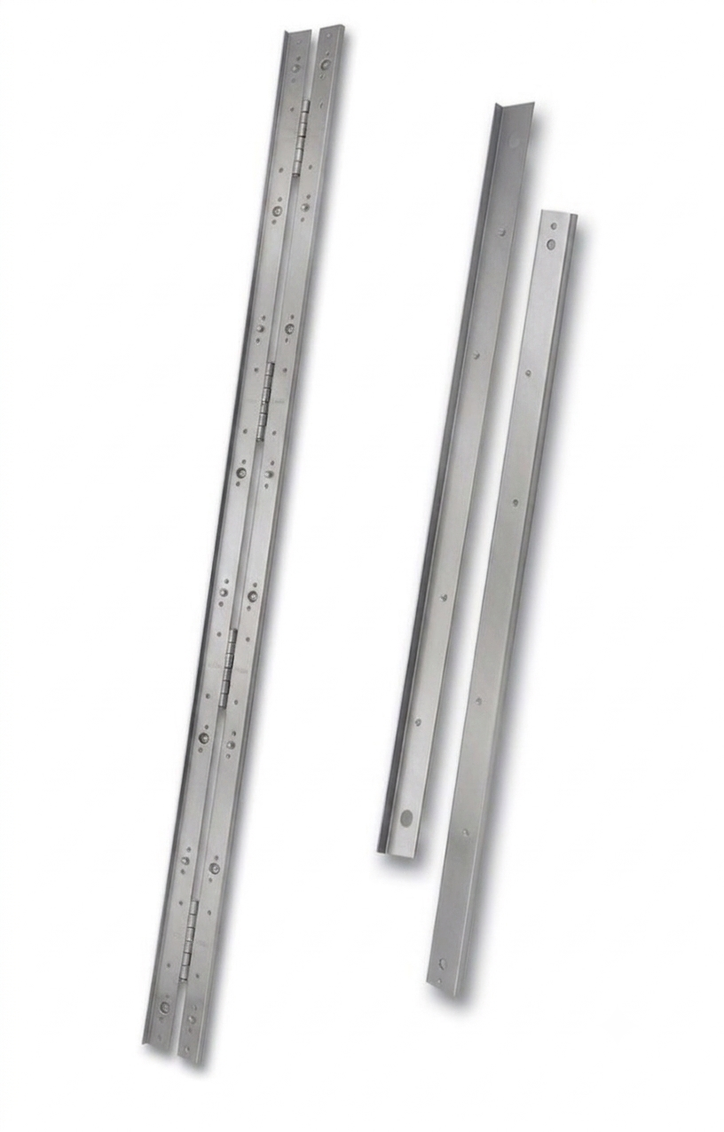 CERRADURA SEGURIDAD EMBUTIR 3 PUNTOS (CONJUNTO) 2000B-3Z/50-DS15/70C-D LARGO 45 ALUM. CROMO MATE 1660392 2