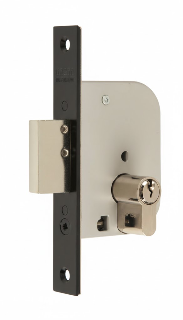 CERRADURA EMBUTIR 1612/8 50MM NEGRO