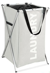 CESTO ROPA PLEGABLE LAUNDRY UNO-BEIGE 3440111 1