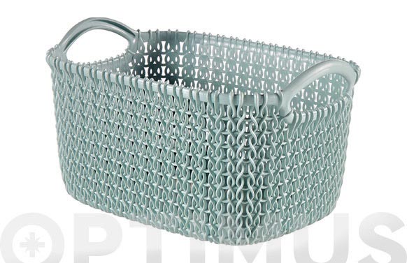 CESTA RECTANGULAR KNIT XS 3 L