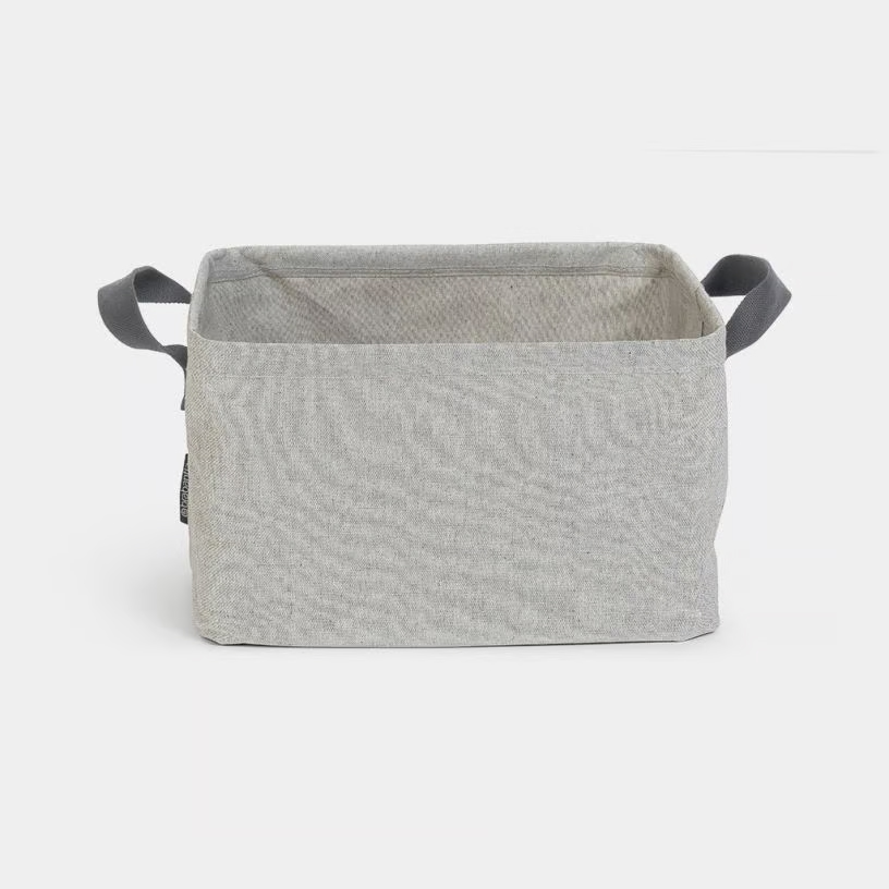 CESTA COLADA PLEGABLE 35L. GRIS 105685 1