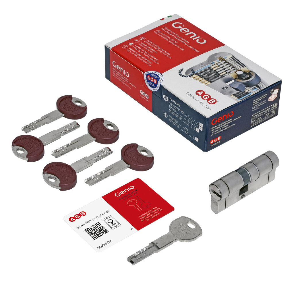 CILINDRO GENIO (EMBRA) 70MM(35-35)LATON 4