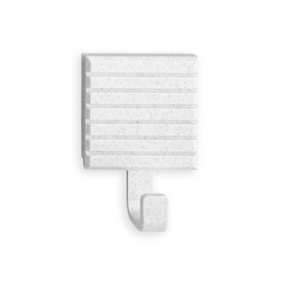 COLGADOR ADHES.BALDOSA RAYA.2301-BLANCO 1