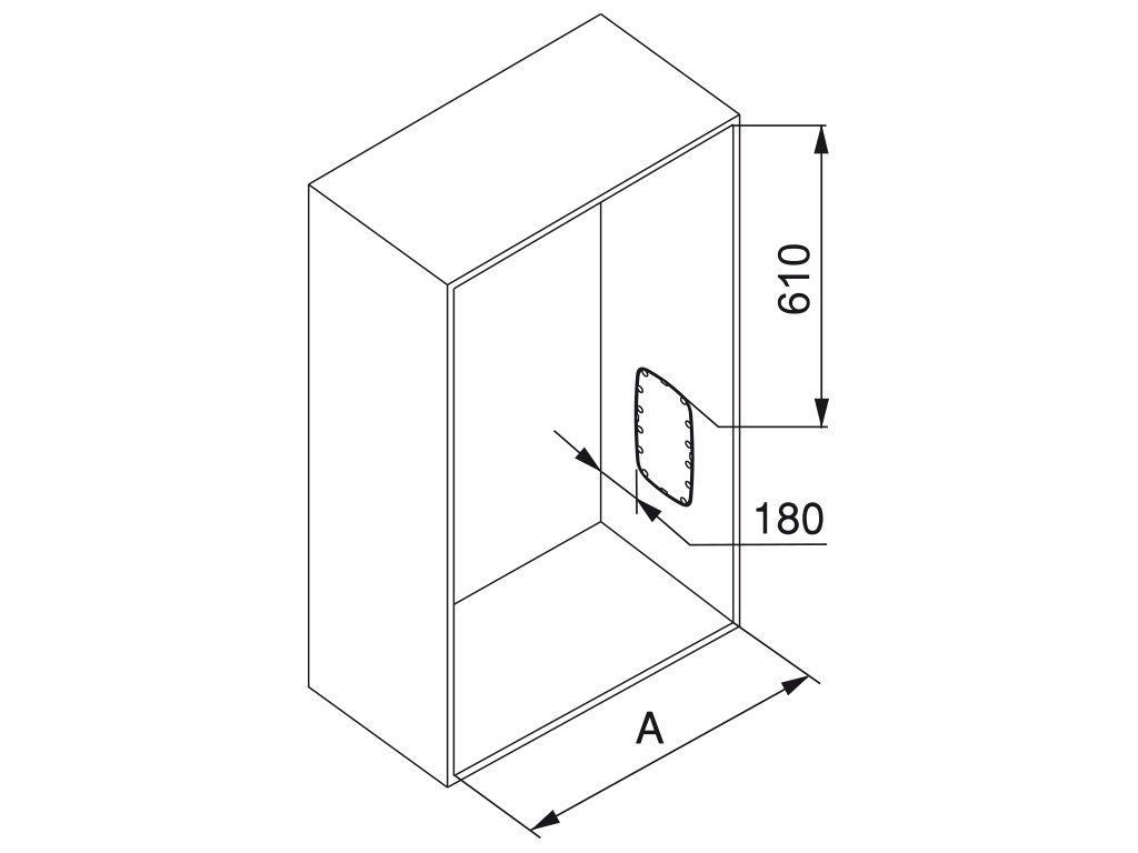 COLGADOR ABATIBLE SLING 830-1150 CROMADO 4