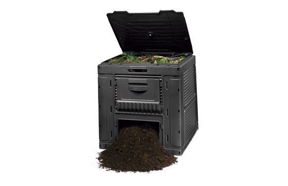 COMPOSTADOR E-COMPOSTER W/BASE 470 L 79X79X79 CM 179248 1
