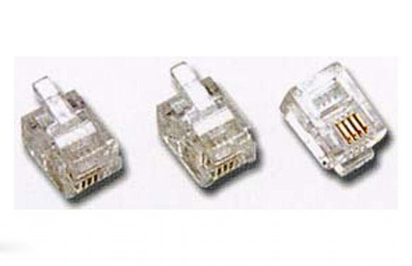 CONECTOR MODULAR TELEFONO 3 UDS RJ11