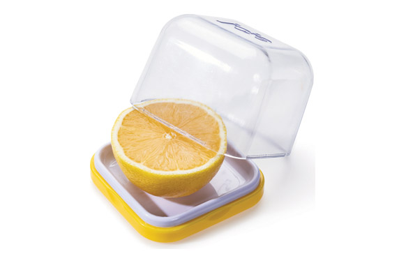 Contenedor guarda alimentos reversible apilable