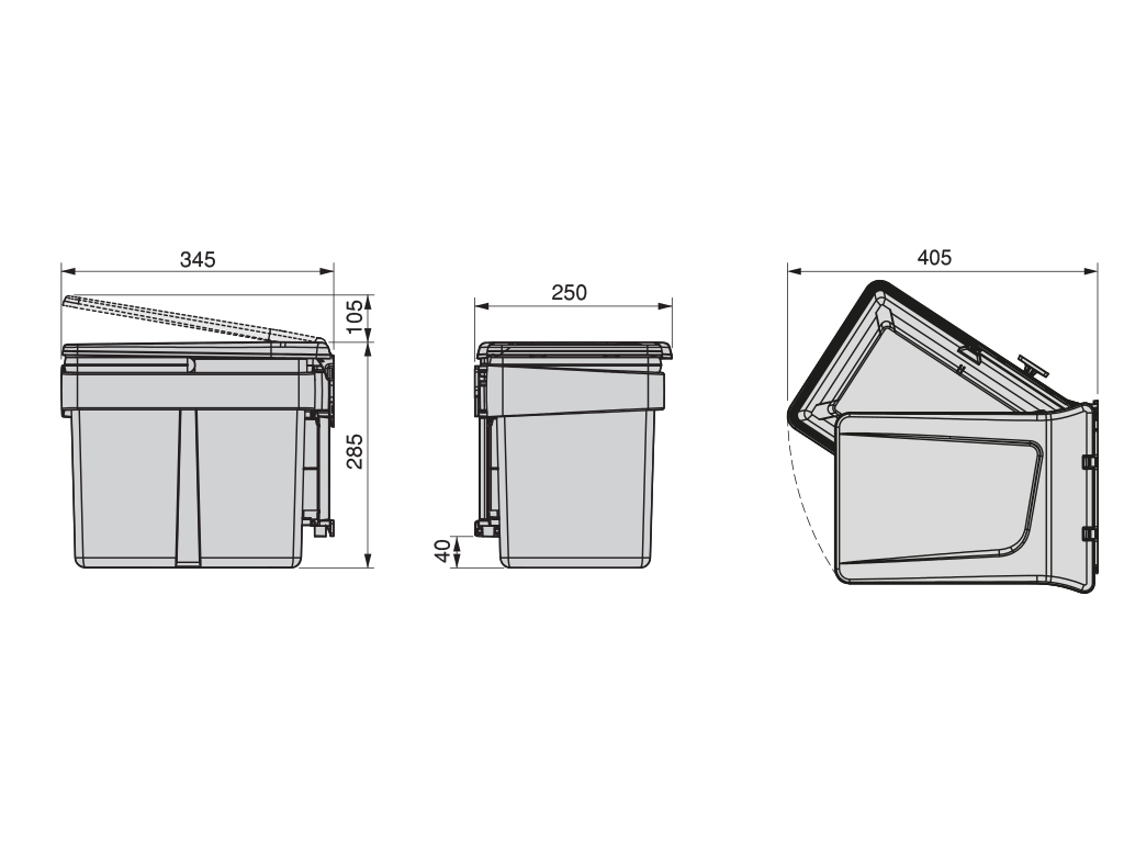 CUBO RECYCLE PUERTA M450 8199123 4