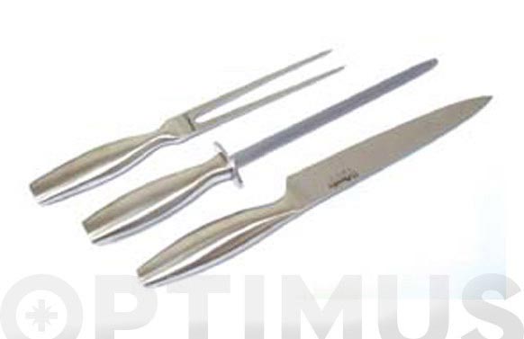 CUCHILLO TRINCHANTE       JUEGO DE 3 UNI