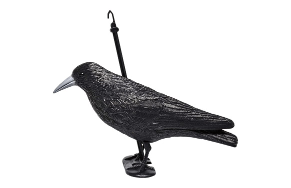 CUERVO ESPANTAPAJAROS 33X20X12 CM B2401 1
